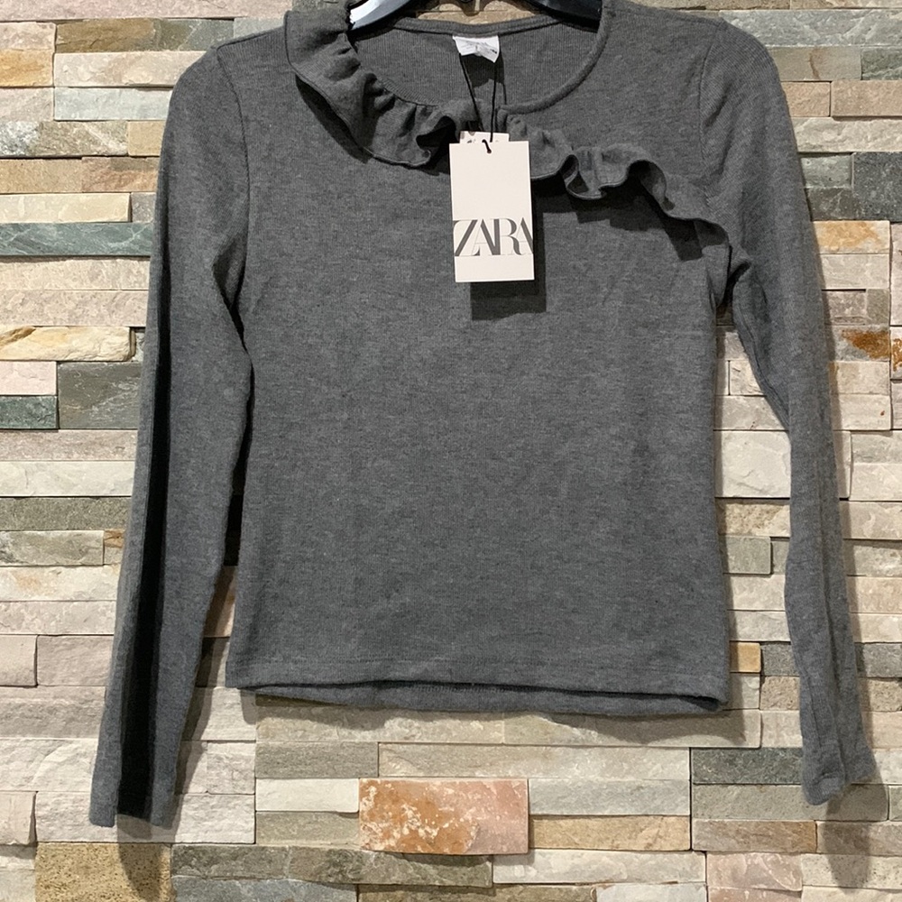 Gray shirt